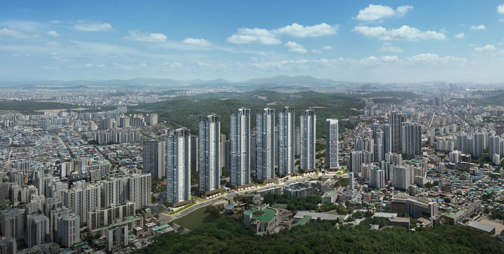 두산위브 더제니스 부천 조감도